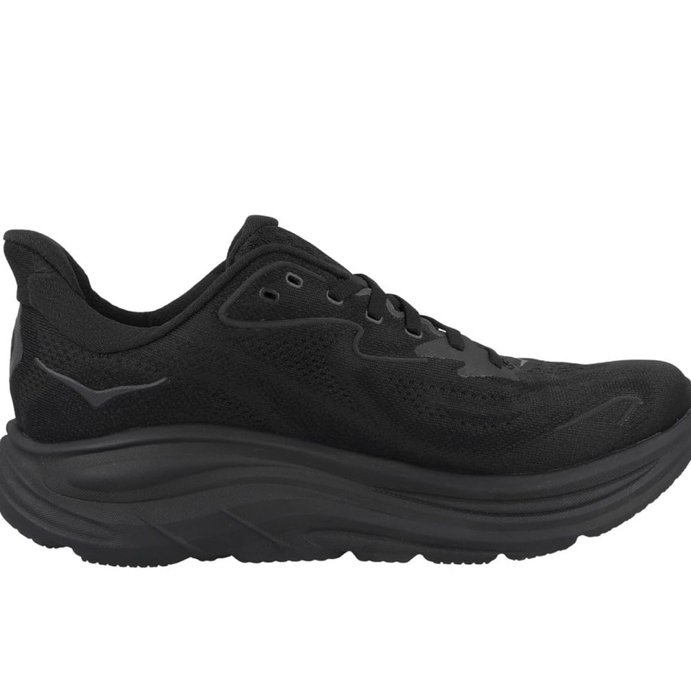 Hoka Men's All-Black Athletic Running Shoes - Picture 6 of 8